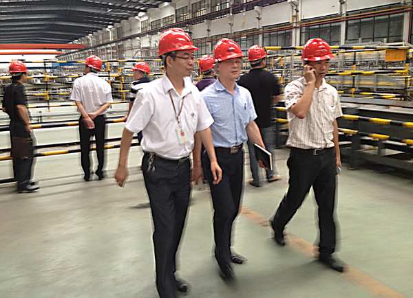 我公司踇待兄弟廠訪問交流活動