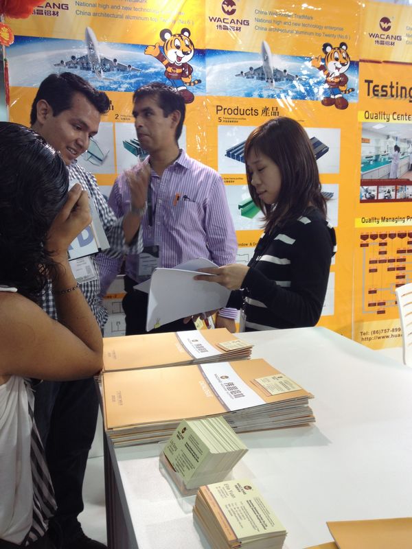 我司參加2013プ西哥國際建材展覽會