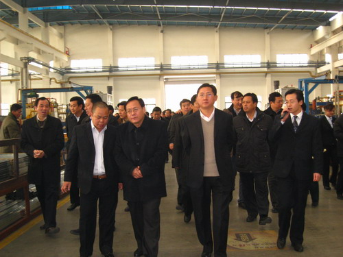徐州市李榮鑄`務副市長來我公司訪問