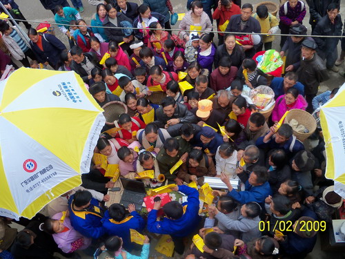 重慶黔江地區開展“偉昌鋁材”宣傳推廣活動