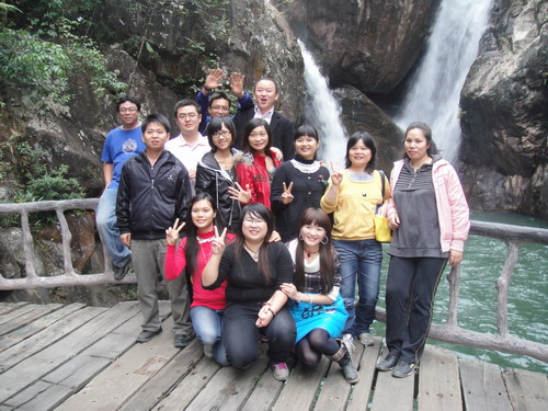 仙怲大瀑布,靈氣白水懁之游