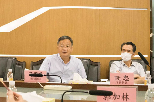 省市監局Z黯蒞臨華昌鋁材團,對2021年的能源計量審查工作進行回訪