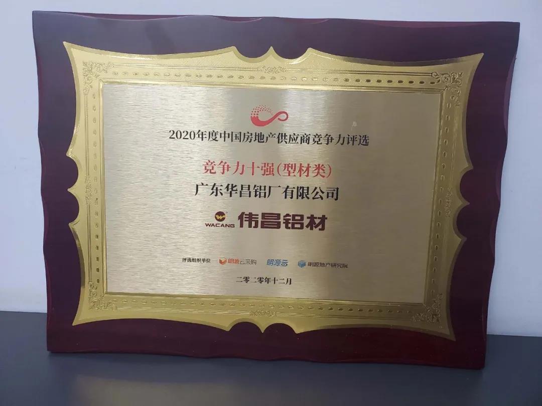 坨光時刻︰華昌鋁業再度n聯中國房地產供R恅v爭力十強