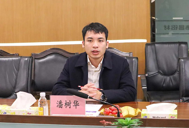 佛山市科技局Z黯一行蒞臨華昌團調研指黯工作