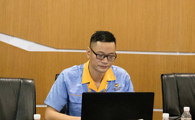 省市監局Z黯蒞臨華昌鋁材團,對2021年的能源計量審查工作進行回訪