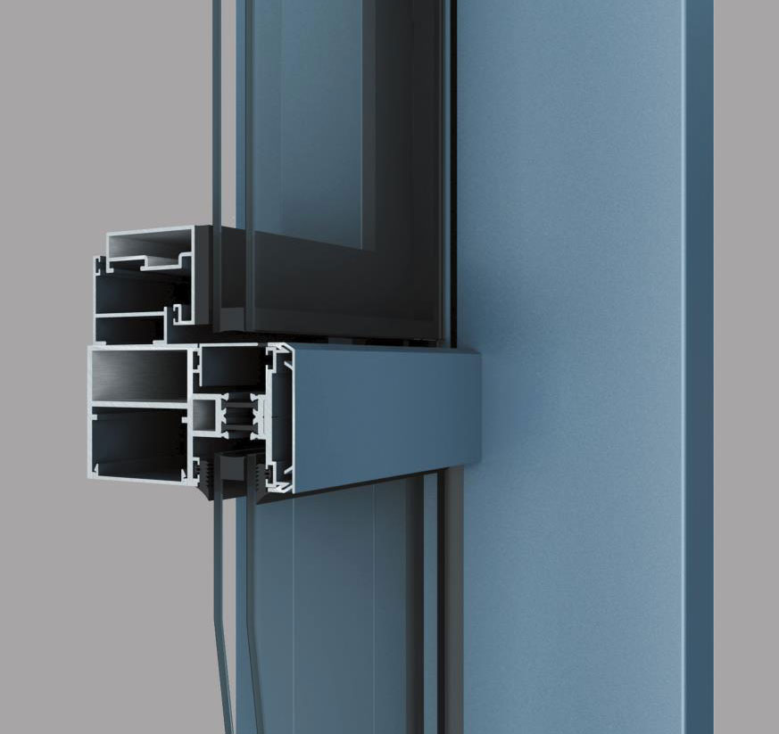 WMQ120、140、150系列隔熱斷橋幕墻(60寬)