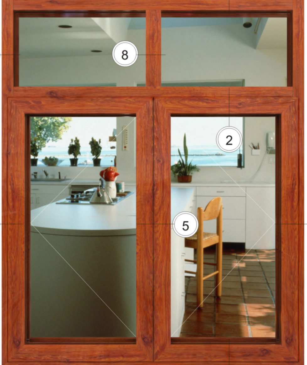 WGR130帶金剛網(wǎng)平開門窗