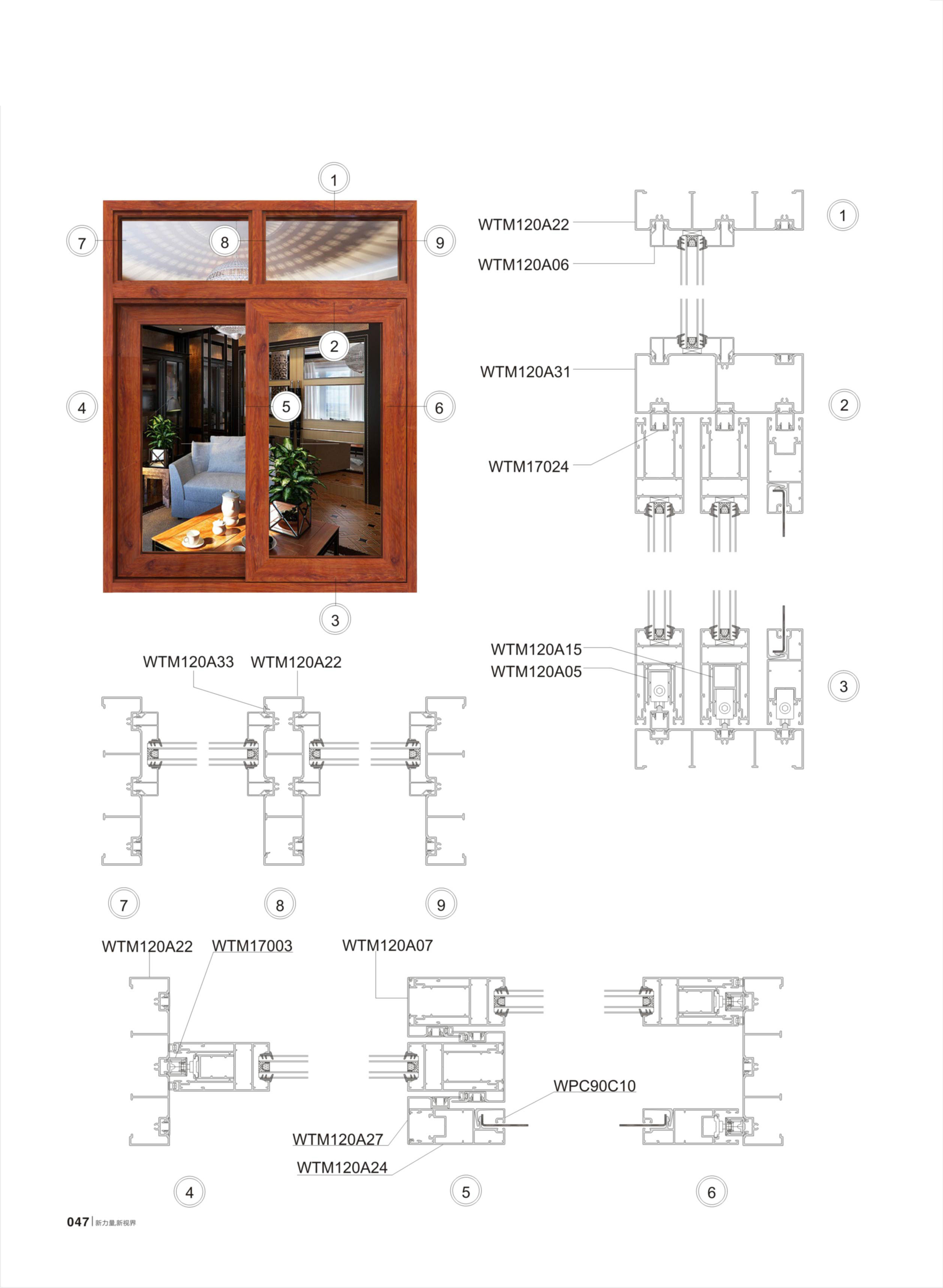 WTM120A重型推拉門