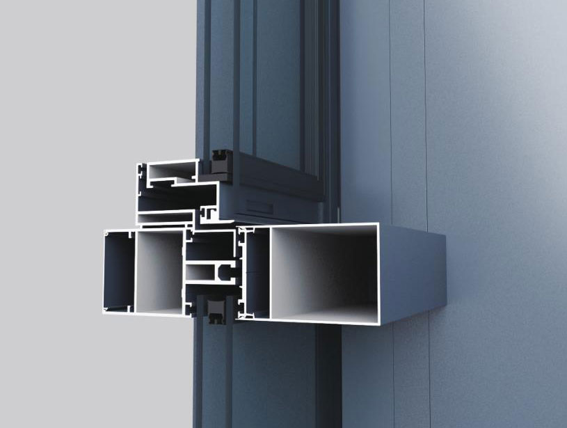 WMQ120、150、200系列明、隱框幕墻(60,70,100寬)