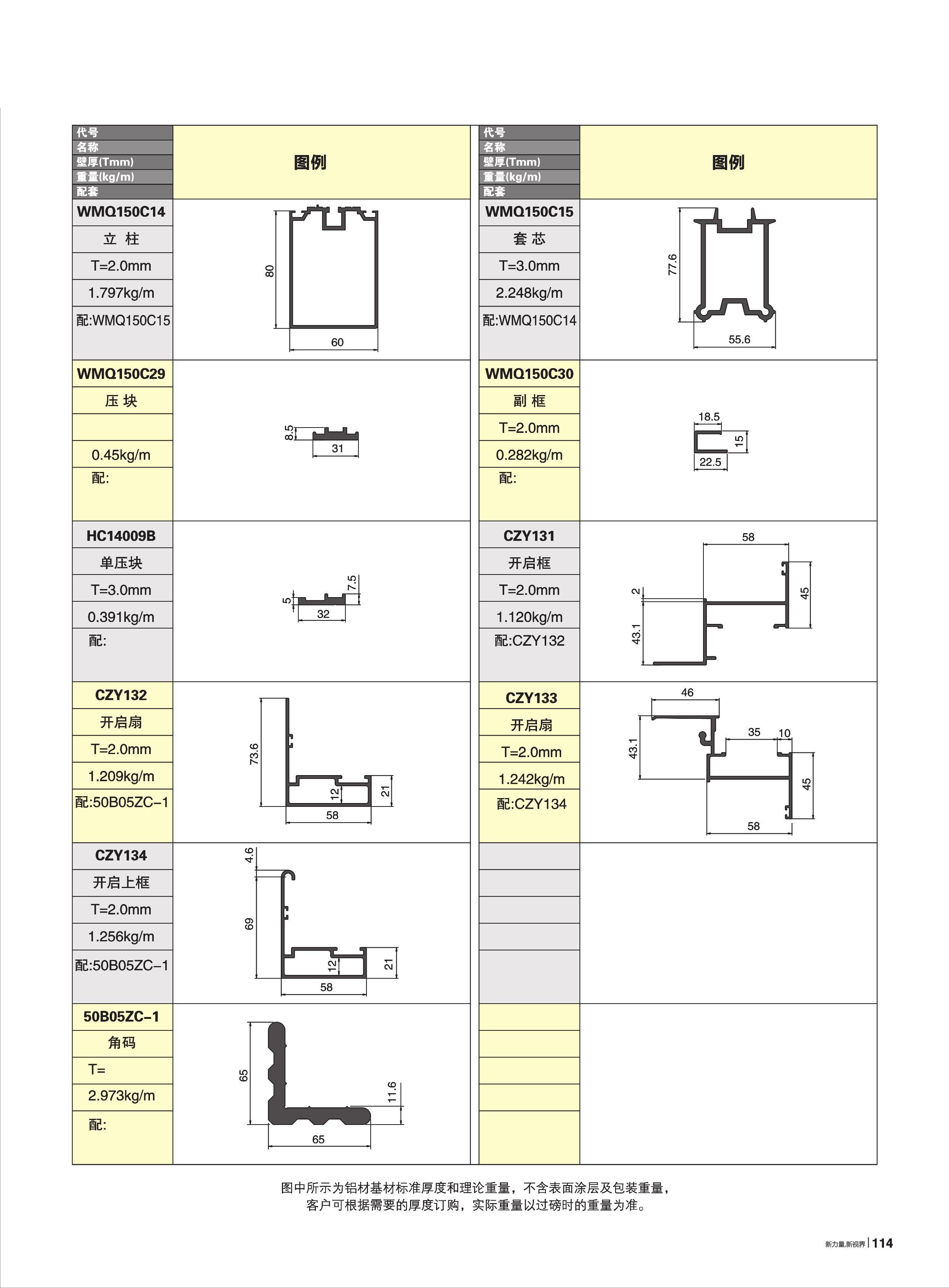60-WMQ120、150、200系列隱框幕墻